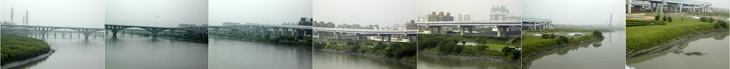 華江橋20090815向東方(上游)拍攝